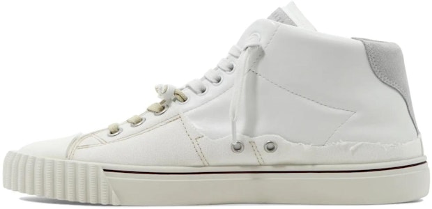 Maison Margiela Evolution Sepatu High Top 'Kulit & Kanvas Putih' S57WS0390P5063H8548 Buy Maison Margiela Evolution Sepatu High Top 'Kulit & Kanvas Putih' S57WS0390P5063H8548