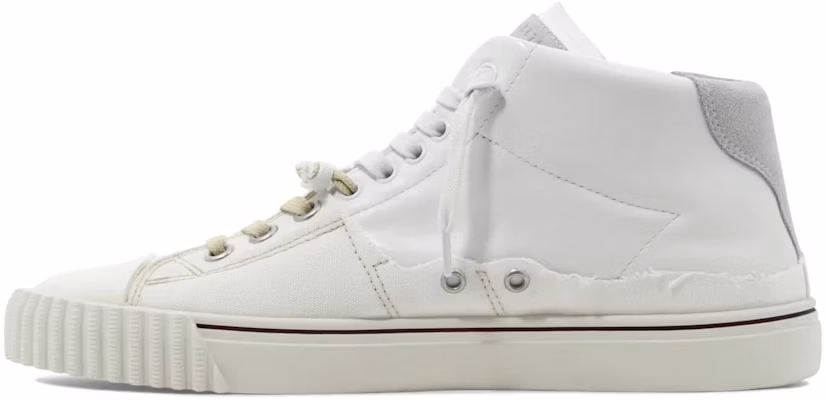 Maison Margiela Evolution High Top 'White Canvas Leather' S57WS0390P5063H8548 Buy Maison Margiela Evolution High Top 'White Canvas Leather' S57WS0390P5063H8548