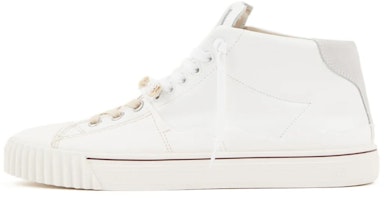 Maison Margiela Evolution High Top 'White Canvas Leather' S57WS0390P5063H8548 Maison Margiela Evolution High Top 'White Canvas Leather' S57WS0390P5063H8548