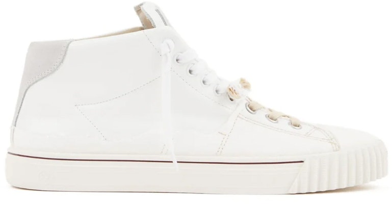 Maison Margiela Evolution 高帮运动鞋 '白色帆布皮革' S57WS0390P5063H8548 Order Maison Margiela Evolution 高帮运动鞋 '白色帆布皮革' S57WS0390P5063H8548