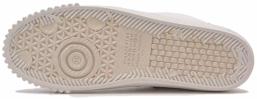 Maison Margiela Evolution High Top ''Blanc Toile et Cuir'' S57WS0390P5063H8548 Purchase Maison Margiela Evolution High Top ''Blanc Toile et Cuir'' S57WS0390P5063H8548