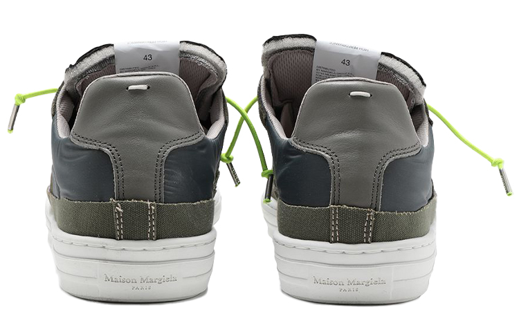 Shop Maison Margiela Evolution Low 'Verde Militar' S37WS0480-P2422-H7925