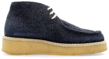 Order Maison Margiela 牛皮時尚短靴 藍黑色