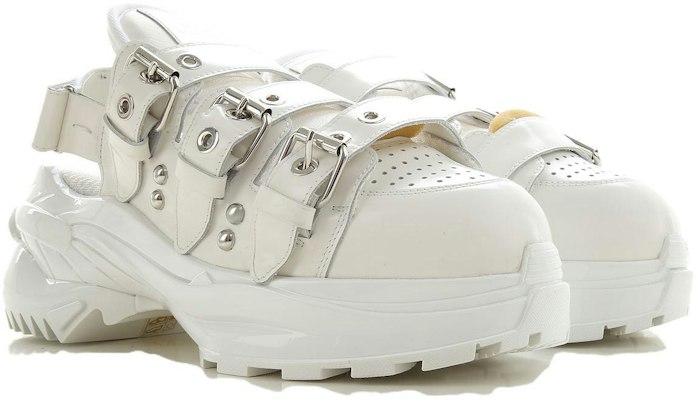 Maison Margiela 时尚白色皮革凉鞋 S37WS0559P3725T1003 Lookbook Maison Margiela 时尚白色皮革凉鞋 S37WS0559P3725T1003