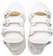 Shop Maison Margiela 时尚白色皮革凉鞋 S37WS0559P3725T1003