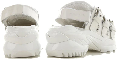 Purchase Maison Margiela 皮革時尚涼鞋 白色