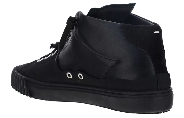 Maison Margiela Fashion Sneakers 'Black Calfskin' 圖 4