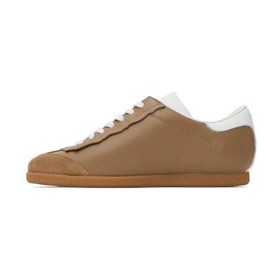 Maison Margiela Featherlight 'Light Brown Suede Low-Top'
