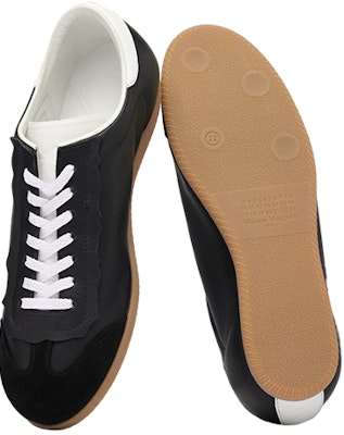 Sneaker Low-Top Hitam Maison Margiela Suede untuk Fashion S57WS0465P4308T8013 Shop Sneaker Low-Top Hitam Maison Margiela Suede untuk Fashion S57WS0465P4308T8013
