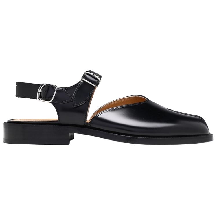 Maison Margiela Flat Sandal 'Matte Black Calfskin' 圖 2