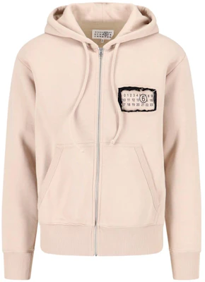 Maison Margiela 米灰色全拉链连帽衫卫衣 S62GU0121S25596-213 Buy Maison Margiela 米灰色全拉链连帽衫卫衣 S62GU0121S25596-213