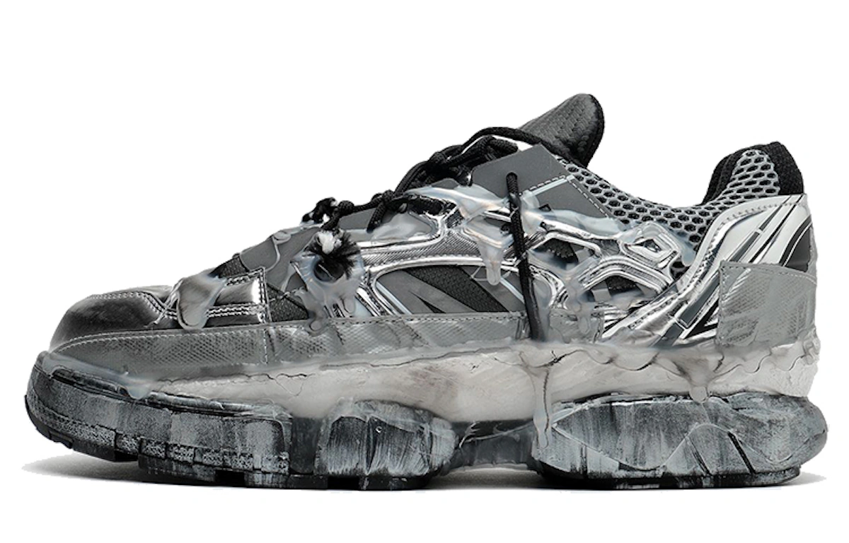 Maison Margiela Fusion Sneaker 'Decortiqué Silver Grey Distressed'