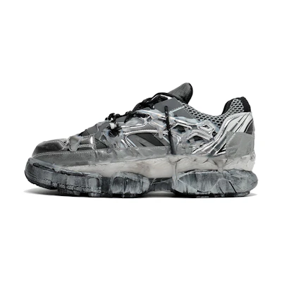 Maison Margiela Fusion Sneaker 'Decortiqué Silver Grey Distressed'