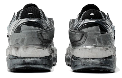 Maison Margiela Fusion Sneaker 'Decortiqué Silver Grey Distressed'
