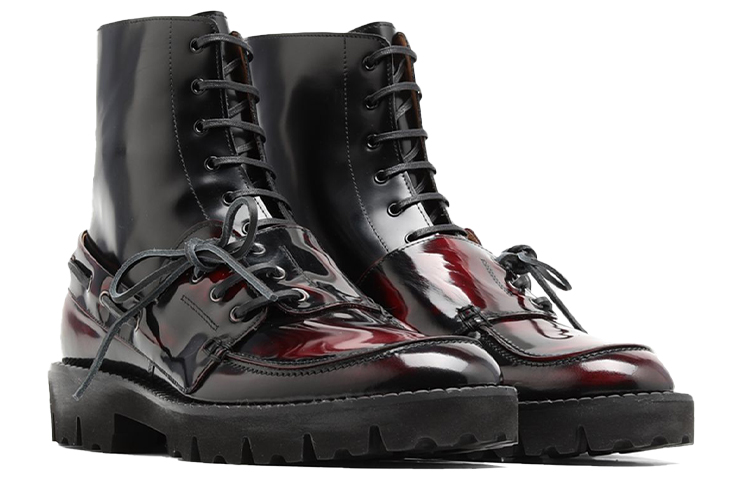 Lookbook Maison Margiela Fusion Sneaker 'Coklat Merah Distressed' S57WU0217P3116H8208