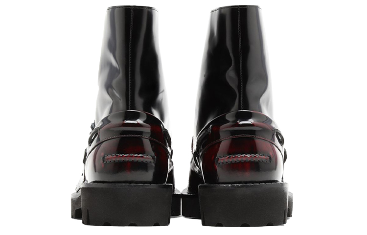Shop Maison Margiela 解构球鞋 '破旧棕红色' S57WU0217P3116H8208