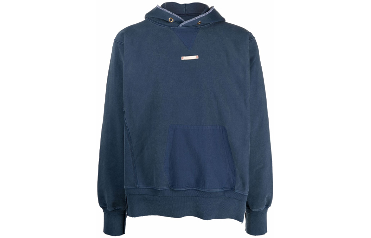 Maison Margiela FW21 Appliqué Loose Fit Hoodie Jacket Men’s Black S50HG0005S25368