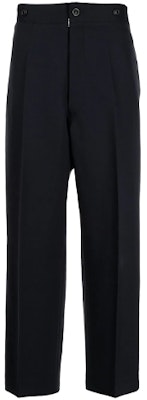 메종 마르지엘라 FW21 블랙 로고 버튼 디테일 캐주얼 팬츠. S50KA0570S52332505 Buy 메종 마르지엘라 FW21 블랙 로고 버튼 디테일 캐주얼 팬츠. S50KA0570S52332505