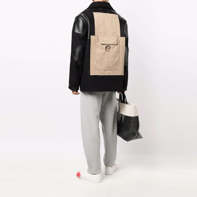 Purchase Maison Margiela 2021秋冬黑色宽松夹克背部撞色设计 S50AM0520S44024900