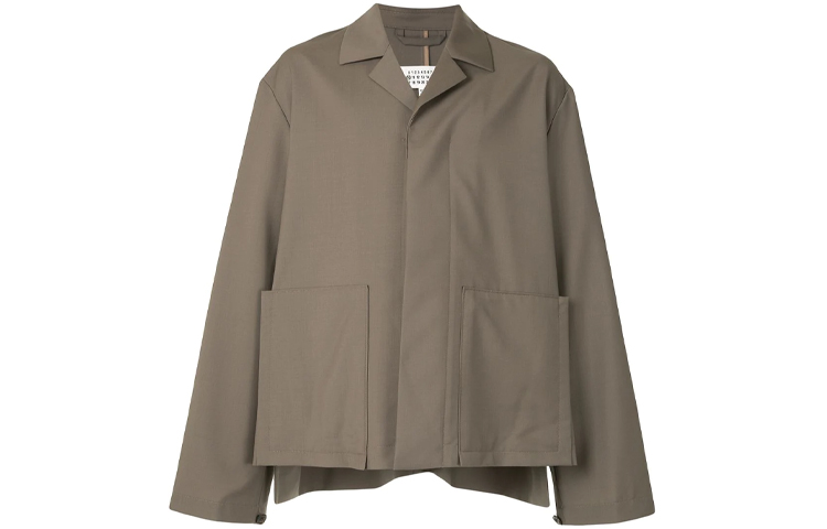 Maison Margiela FW21 Colorblock Crewneck Sweatshirt Unisex Blue S50HA0987S17697BLUE