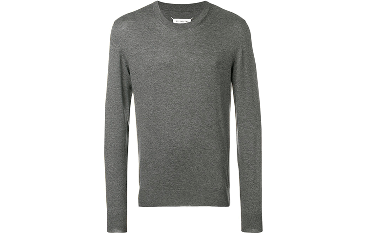 Maison Margiela FW21 Embroidered Logo Hoodie Men’s Blue Long Sleeve Sweater S50GU0163S25503510