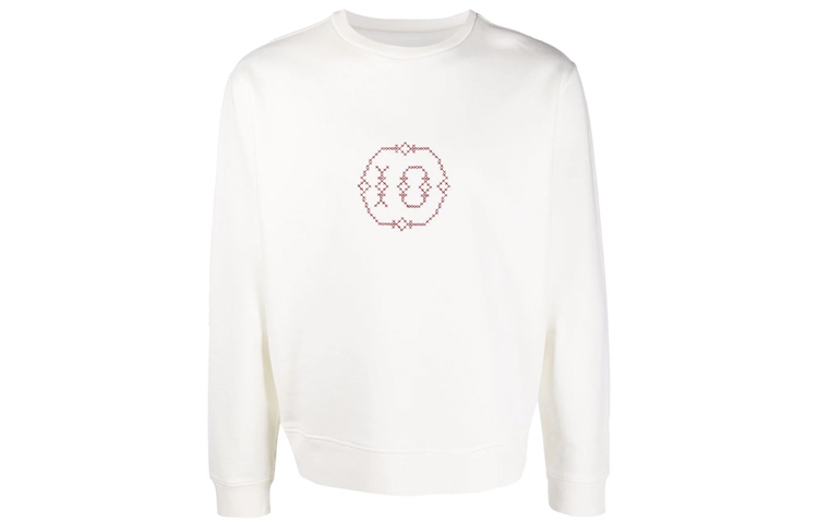 Maison Margiela FW21 Four Stitches Black Crewneck Sweatshirt S50GU0181S25498