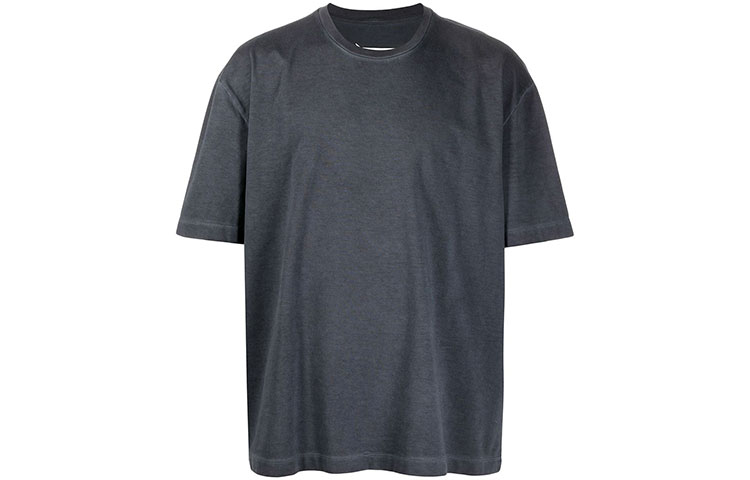 Maison Margiela FW21 Four-Stitch Logo Oversized T-Shirt Grey S50GC0646S23883855