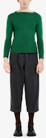 Lookbook Maison Margiela FW21 Green Wool Knit Pullover Sweater S50GP0257S17832663
