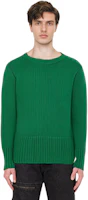 Sizing Maison Margiela FW21 Green Wool Knit Pullover Sweater S50GP0257S17832663