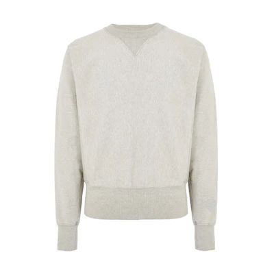 Maison Margiela FW21 Grey Crewneck Long Sleeve Pullover Sweatshirt S50GU0177S25505-865