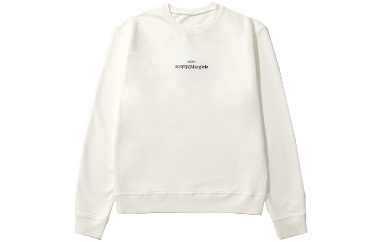 Order Maison Margiela FW21 反轉標誌長袖白色圓領衫 S50GU0166S25503961