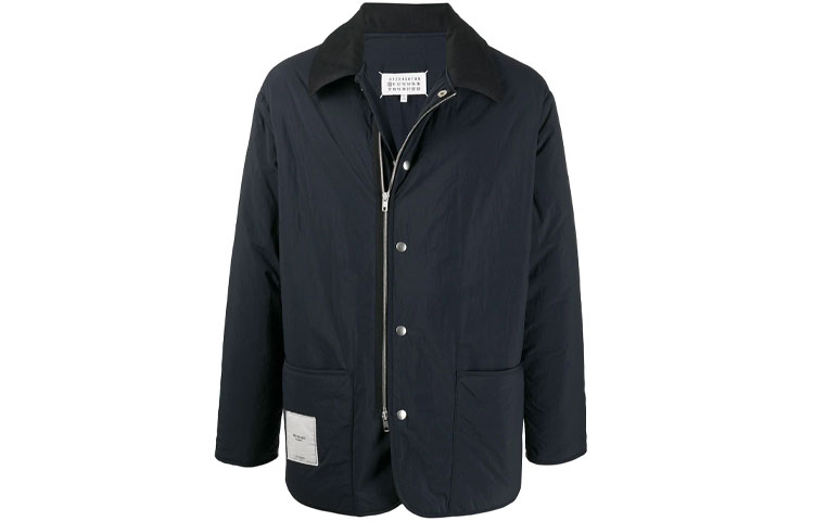 Maison Margiela FW21 Patchwork Colorblock Jacket Blue Men S50AM0521S54177511