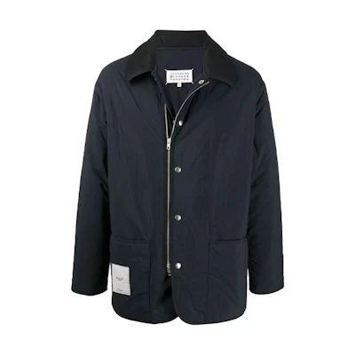 Maison Margiela FW21 Patchwork Colorblock Jacket Blue Men S50AM0521S54177511