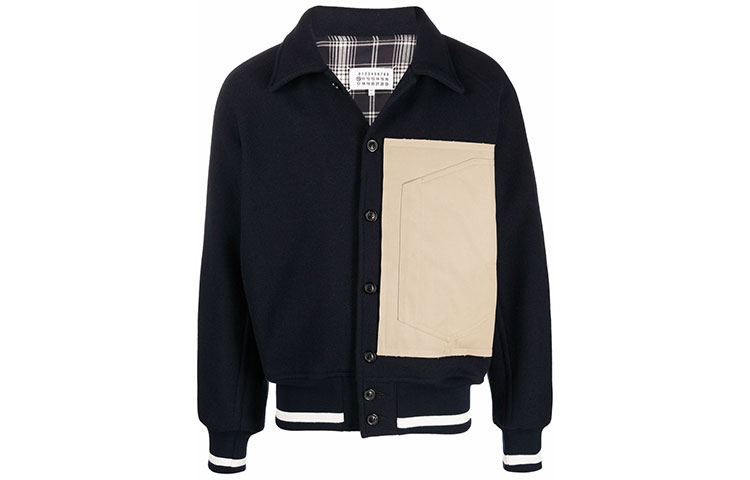 Maison Margiela FW21 Patchwork Oversized Hoodie Black () S50GU0083S25368