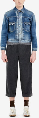 Chaqueta Corta de Algodón Denim Azul Maison Margiela FW21. S50AM0537S30561966 Lookbook Chaqueta Corta de Algodón Denim Azul Maison Margiela FW21. S50AM0537S30561966