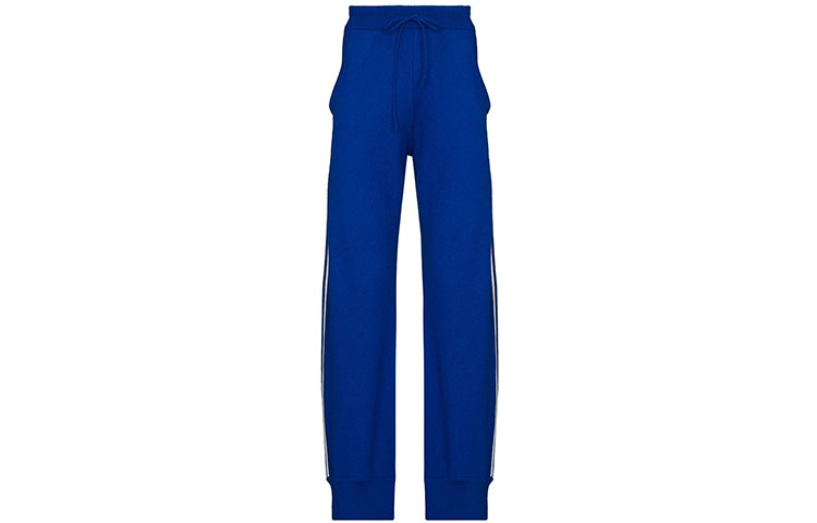 Maison Margiela FW21 Side Stripe Track Pants Blue S50KA0577S17836520F