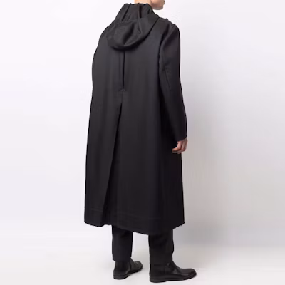 Abrigo Negro con Capucha Maison Margiela FW21 de Hombre. S50AA0104S52332900 Shop Abrigo Negro con Capucha Maison Margiela FW21 de Hombre. S50AA0104S52332900