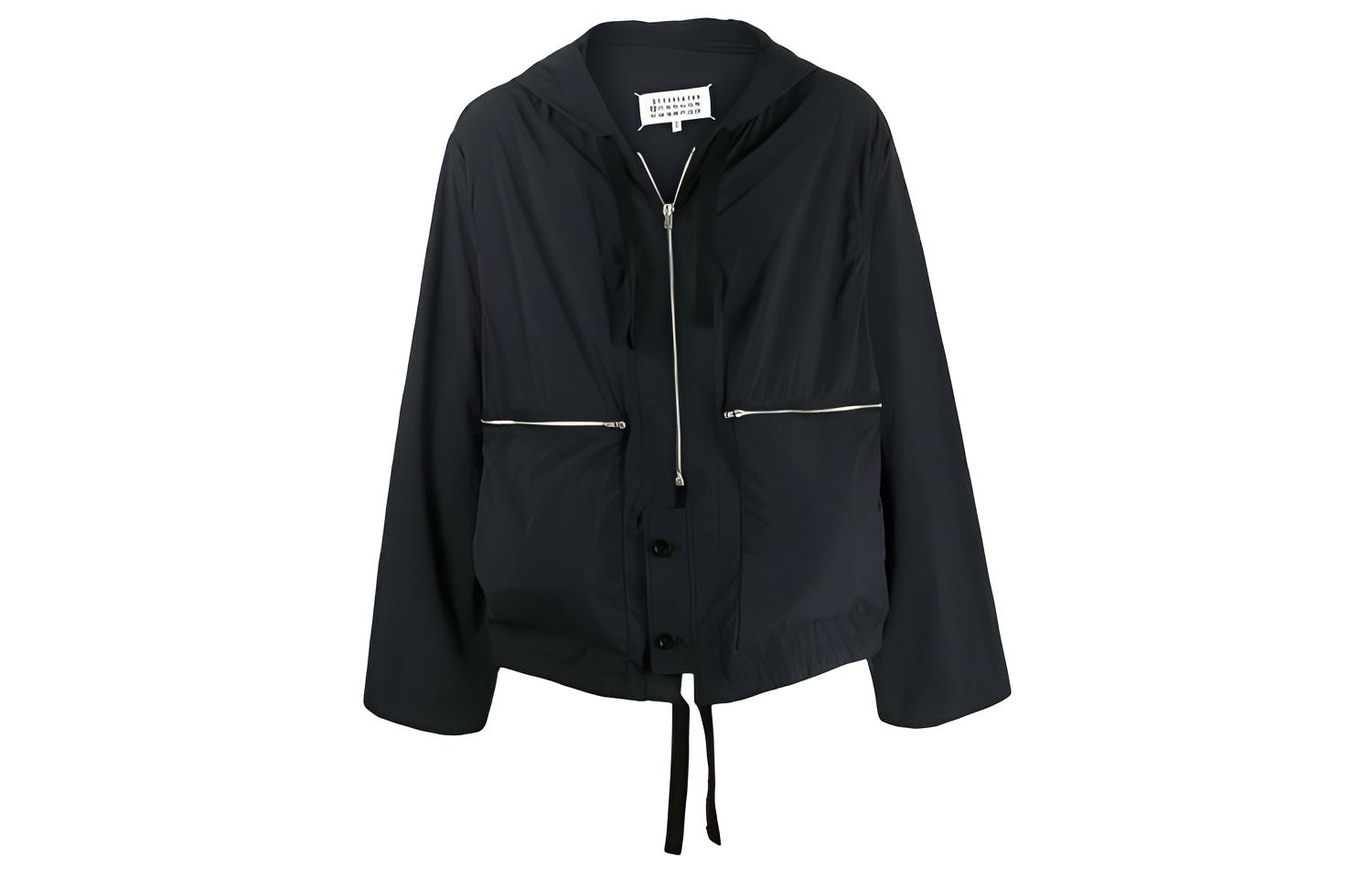 Maison Margiela FW21 Splatter Print Crewneck Sweatshirt Black Fashion S29GU0060S25403900