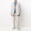 Lookbook Chaqueta Camisa a Rayas Blancas Maison Margiela FW21. S50AM0498S53708001F