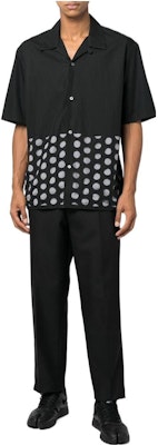 메종 마르지엘라 FW22 블랙 미드라이즈 테이퍼드 캐주얼 팬츠 SI1KA0002S49892900 Lookbook 메종 마르지엘라 FW22 블랙 미드라이즈 테이퍼드 캐주얼 팬츠 SI1KA0002S49892900