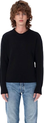 Maison Margiela FW22 Black Simple Wool Pullover Sweater. SI1HA0012S17781900F Shop Maison Margiela FW22 Black Simple Wool Pullover Sweater. SI1HA0012S17781900F