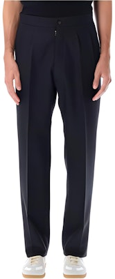 Maison Margiela FW22 黑色纯色直筒休闲裤 SI1KA0010S60307900 Buy Maison Margiela FW22 黑色纯色直筒休闲裤 SI1KA0010S60307900