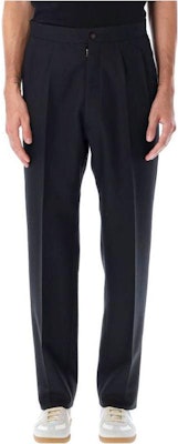 Maison Margiela FW22 黑色纯色直筒休闲裤 SI1KA0010S60307900 Order Maison Margiela FW22 黑色纯色直筒休闲裤 SI1KA0010S60307900