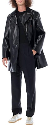 Maison Margiela FW22 黑色纯色直筒休闲裤 SI1KA0010S60307900 Purchase Maison Margiela FW22 黑色纯色直筒休闲裤 SI1KA0010S60307900