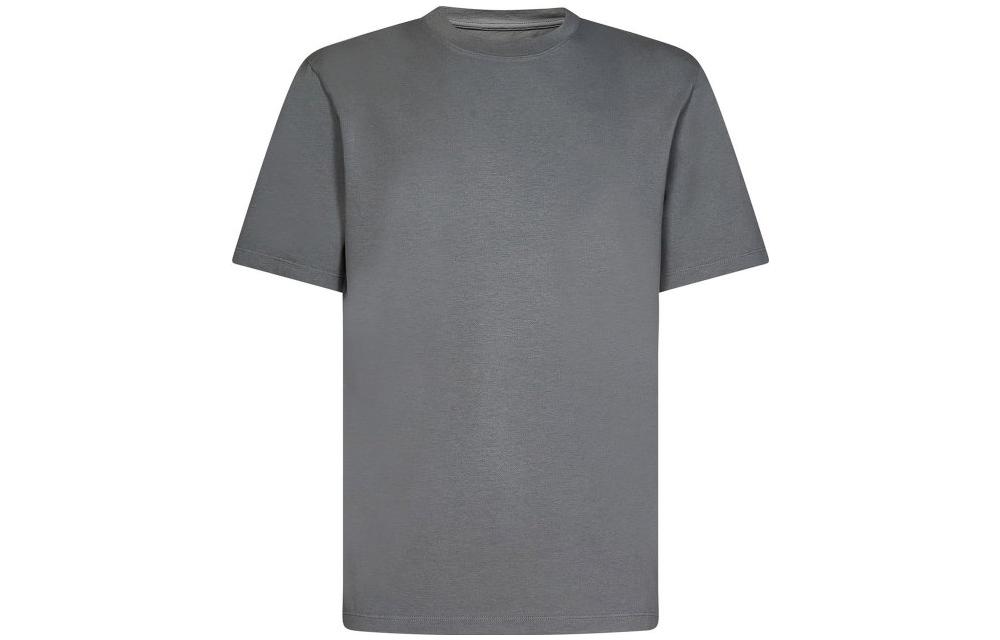 Order Maison Margiela FW22 Abu-abu Crewneck Kaos Lengan Pendek S50GC0690S24347507