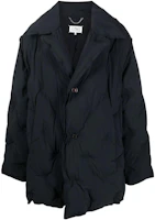 Maison Margiela FW22 Black Relaxed Fit Single-Breasted Casual Jacket SI1AM0003S54870-900 Maison Margiela FW22 Black Relaxed Fit Single-Breasted Casual Jacket SI1AM0003S54870-900