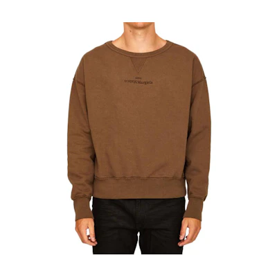 Maison Margiela FW22 Embroidered Logo Pullover Hoodie Men’s Off-White S50GU0191-S25550-800