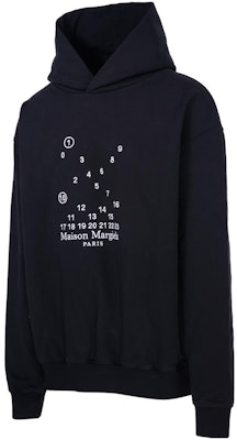 Maison Margiela FW22 Hoodie Hitam Digital Cross Print Sweater. S50GU0202S25505900 Shop Maison Margiela FW22 Hoodie Hitam Digital Cross Print Sweater. S50GU0202S25505900