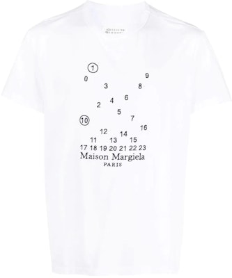 Camiseta Blanca Manga Corta Hombre Maison Margiela FW22 Bordado Digital. S50GC0684S22816-100 Buy Camiseta Blanca Manga Corta Hombre Maison Margiela FW22 Bordado Digital. S50GC0684S22816-100