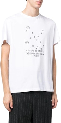 Camiseta Blanca Manga Corta Hombre Maison Margiela FW22 Bordado Digital. S50GC0684S22816-100 Purchase Camiseta Blanca Manga Corta Hombre Maison Margiela FW22 Bordado Digital. S50GC0684S22816-100